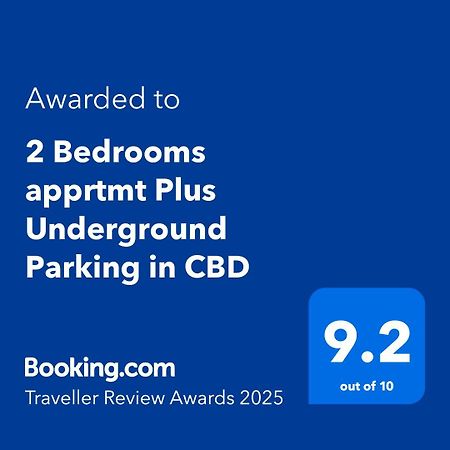 2 Bedrooms Apprtmt Plus Underground Parking In Cbd Christchurch Esterno foto